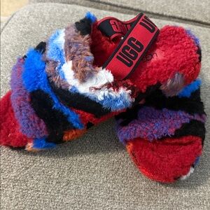 Ugg slippers fluff yeah slide